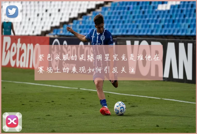 紫色衣服的足球明星究竟是谁他在赛场上的表现如何引发关注
